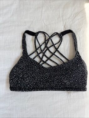 Lululemon Black Racerback Sport Bra